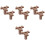 8Pcs Microwave Rotating Shaft Plastic Coupler Coffee Stable Support 4