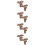 8Pcs Microwave Rotating Shaft Plastic Coupler Coffee Stable Support 9
