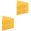 4Pièces Accessoires Fromage Factice Résine Décor Attrayant Jaune 5