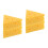 4Pièces Accessoires Fromage Factice Résine Décor Attrayant Jaune 6