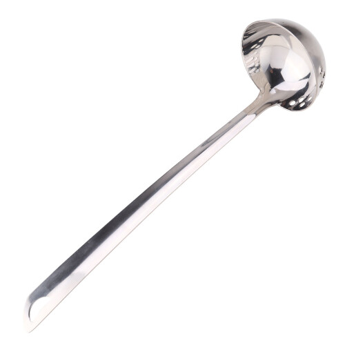 6Pcs Rustproof Stainless Steel Serving Spoons with Hooks for Kitchen 1