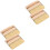 4Sets Multi-Purpose Small Brush and Dustpan Khaki for Car and Keyboard 5