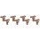 8Pcs Microwave Rotating Shaft Plastic Coupler Coffee Stable Support 5