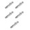 5Pcs Silver Stainless Steel Fencing Tip Replacement for Practice 7