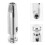 5Pcs Silver Stainless Steel Fencing Tip Replacement for Practice 11