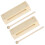 10Ensembles Instrument Percussion Bois De Hêtre Khaki Maillets 3