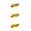 3Pcs Multi- School Bus Toy Pull Back Metal Vehicle Model 7