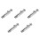 5Pcs Silver Stainless Steel Fencing Tip Replacement for Practice 4
