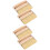 4Sets Multi-Purpose Small Brush and Dustpan Khaki for Car and Keyboard 7