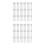 100Pcs Stainless Steel Open End Blind Rivets Silver for Metal Projects 8