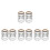 32Pcs White Fabric Labels Clothing Size Tags for 8