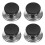 20Sets Black Nonslip Pot Lid Knobs Replacement for Pan and Pot Covers 1
