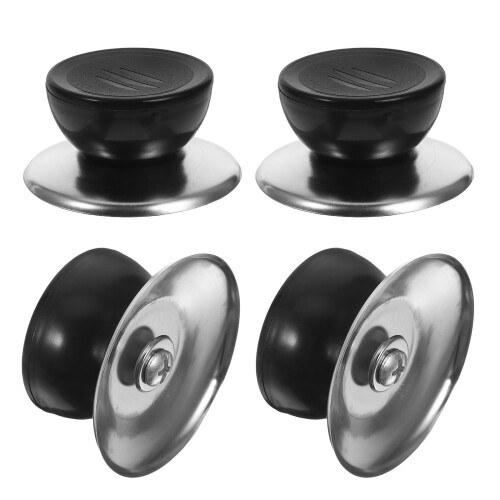 20Sets Black Nonslip Pot Lid Knobs Replacement for Pan and Pot Covers 1