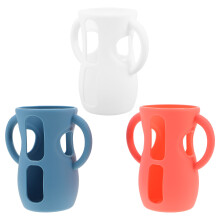 3St Isolerende Siliconen Hoes Babyfles Met Antislip Thuisgebruik