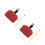 2St Percussie Instrument Plastic Cow Bell Speelgoed Kind 7