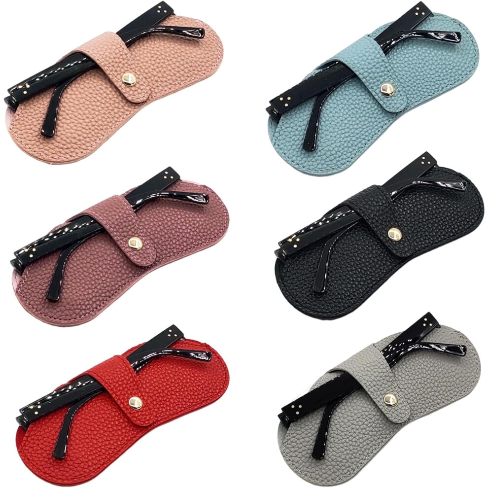 Slim Eyeglasses Case, Sunglasses Case Soft Portable Eyeglasses Holder Pouch for Women and Men