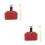 2St Percussie Instrument Plastic Cow Bell Speelgoed Kind 10