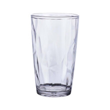 Set di bicchieri in acrilico infrangibili da 500 ml, senza BPA, lavabili in lavastoviglie e impilabili – Adatti per uso domestico, al ristorante e