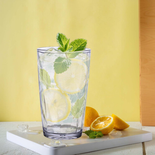 Σετ άθραυστων ακρυλικών ποτηριών 17oz, χωρίς BPA, κατάλληλα για πλυντήριο πιάτων, 1