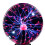 Plasmapallo violetti punainen 8 tuumaa 7