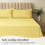Microfiber Queen Sheet Set Deep Pocket 4-Piece 2