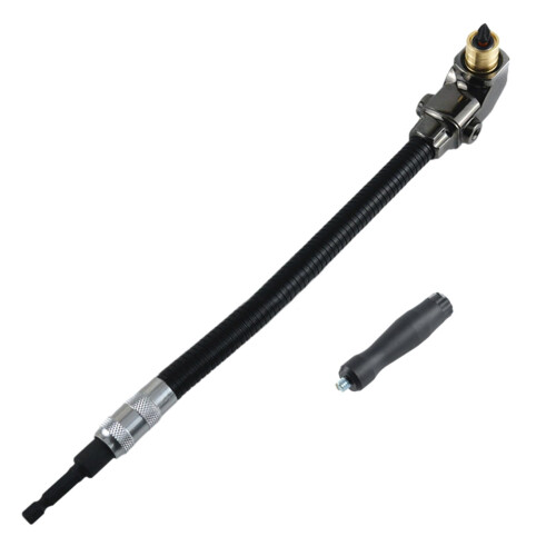 Right Angle Attachment 90 Degree Extension Adapter for Power Drill, Compatible with Most Models, Durable Steel Construction