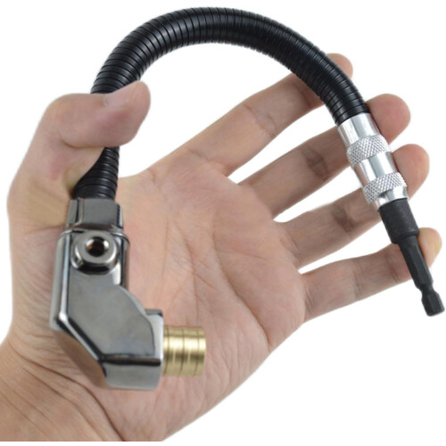 Right Angle Attachment 90 Degree Extension Adapter for Power Drill, Compatible with Most Models, Durable Steel Construction 1