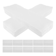 OUNONA200 ks Plakátové lékařské papírové ručníky v tubě23,00 x 22,50 x 0,10 cm bílé