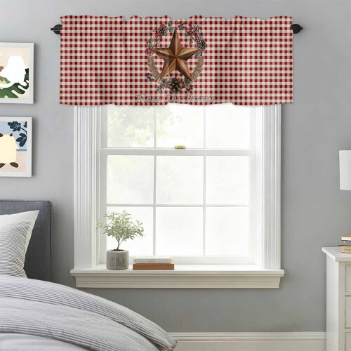 Punainen Buffalo-ruudullinen taskuhelma 42x12 tuumaa 2