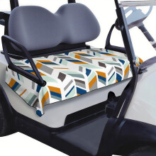 Överdrag till golfbilsbänk, 137 cm x 76 cm, universal mikrofiberhandduk för EZGO, Club Car Onward, Yamaha Drive och Icon standardsäten
