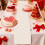 Chemin de table blanc en forme de cœur pour table à manger ou table basse 4