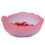 Obstschale aus rosa Glas, 16,5 cm 4