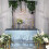 Baby Blue Sequin Tablecloth 60" x 120" 5