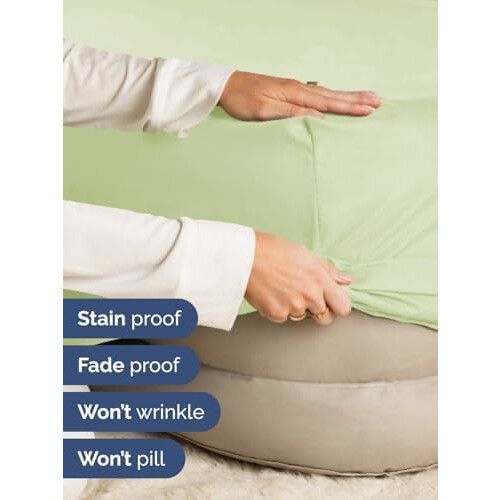 Drap-housse King à poches extra profondes – 45 à 60 cm 2