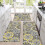 Boho Farmhouse Kitchen Rug Set 3-Piece 3
