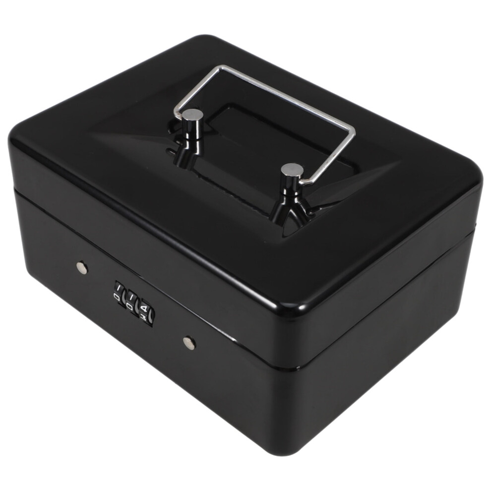 Portable Combination Lock Box For Cash & Keys 9104899436573
