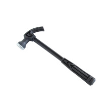 said Plastic Handle Mini Claw Hammer Household Hammers Claw Woodworking Nail Puncher Metal Claw Hammer Emergency Tool (Black)