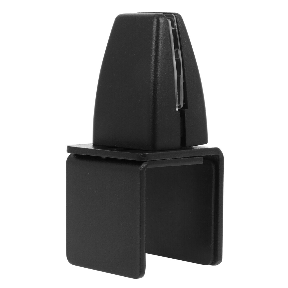 Support Clamp Bezel Retaining Clip U-Type Screen Partition Clamps 12X5cm Black Metal Hardware 9314556361746