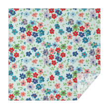 Τετράγωνο τραπεζομάντιλο Pioneer Flower με floral εκτύπωση 102x102 εκ.