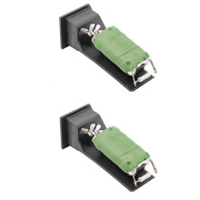2X 64118391749 AC Blower Motor Resistor Sensor for - M3 E36 318 323 325 3 Series