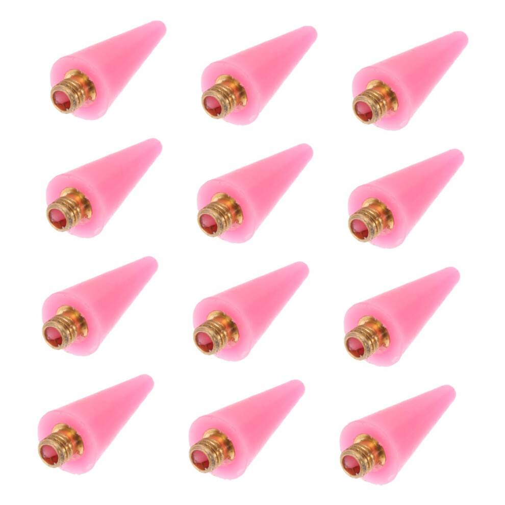 Pink Nail Art Rhinestone Picker Wax Pen Replacement Tips For Precise Gem Placement Manicure
