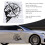 Mountain Car Decal 48x34cm for Windows 4