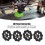 4Pcs 52mm 3D Printer Hand Twist Nut for Leveling Compatible with Creality 11