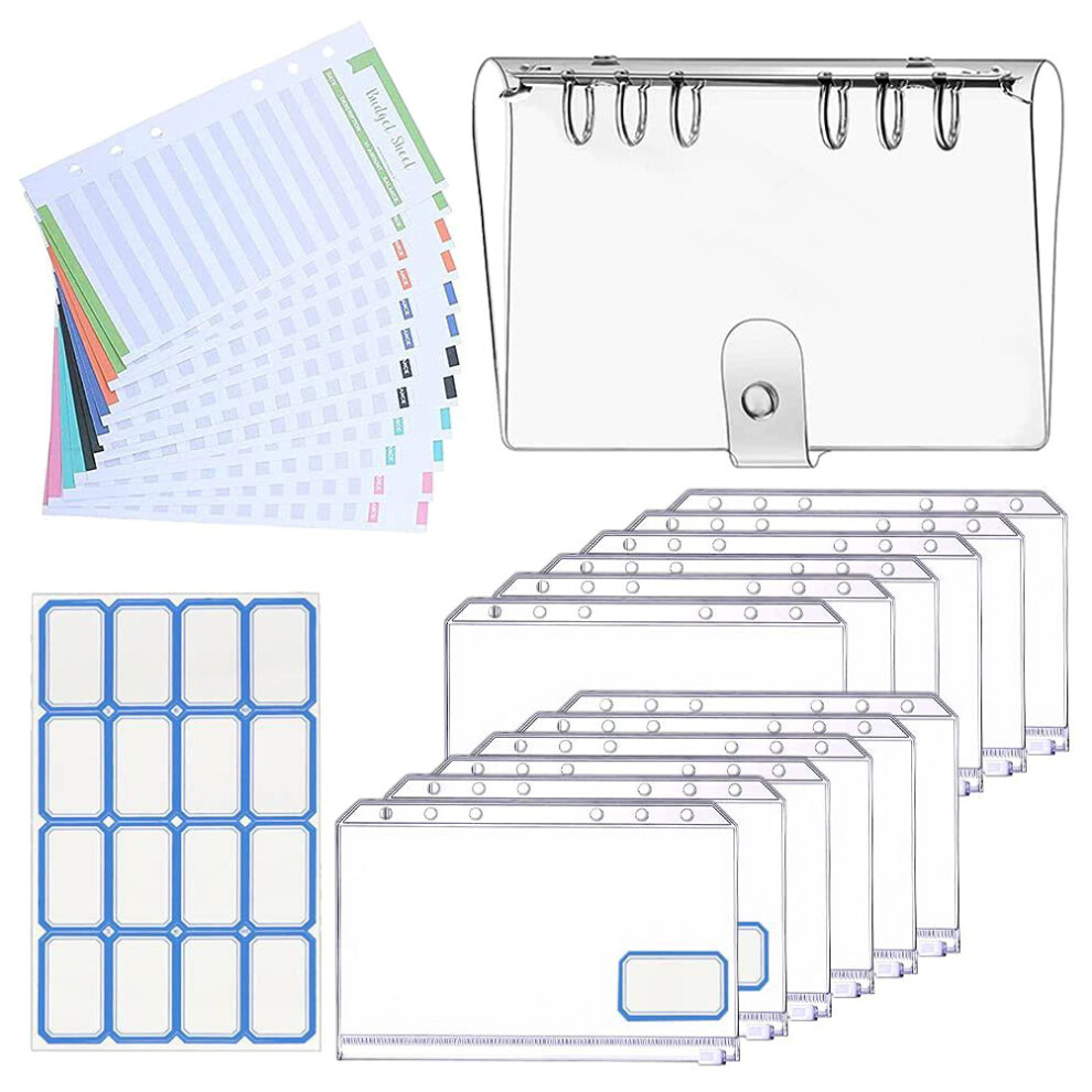 Photos - Notebook 3Sets Budget Sheet Set White Loose-Leaf Cash Planner for Office Use