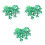 600Pcs Patrick's Day Confetti Glitter Wedding Birthday Decor 3