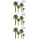 3Pcs Model Tree Set Green Landscape Decoration for Kitchen and Office 8