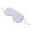 2Pcs White Comfortable Silk Sleeping Eye Mask Adjustable Soft Eyepatch 9