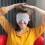 2Pcs White Comfortable Silk Sleeping Eye Mask Adjustable Soft Eyepatch 4