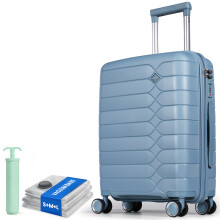 Carry-On Lightweight PP Hard Shell Cabin Suitcase