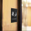 4Pcs Acrylic Office Signs for Doors Black with Strong Adhesive 6